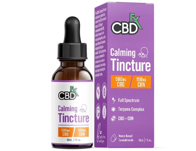 CBDfx CBN + CBD Calming Tincture for Sleep